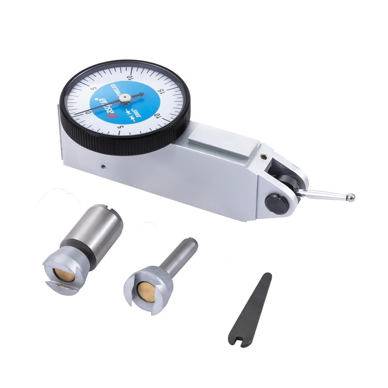 Dasqua Dial Test Indicator 0-0.03" with Shock-Proof Gearing, Resolution 0.0005" - Image 1